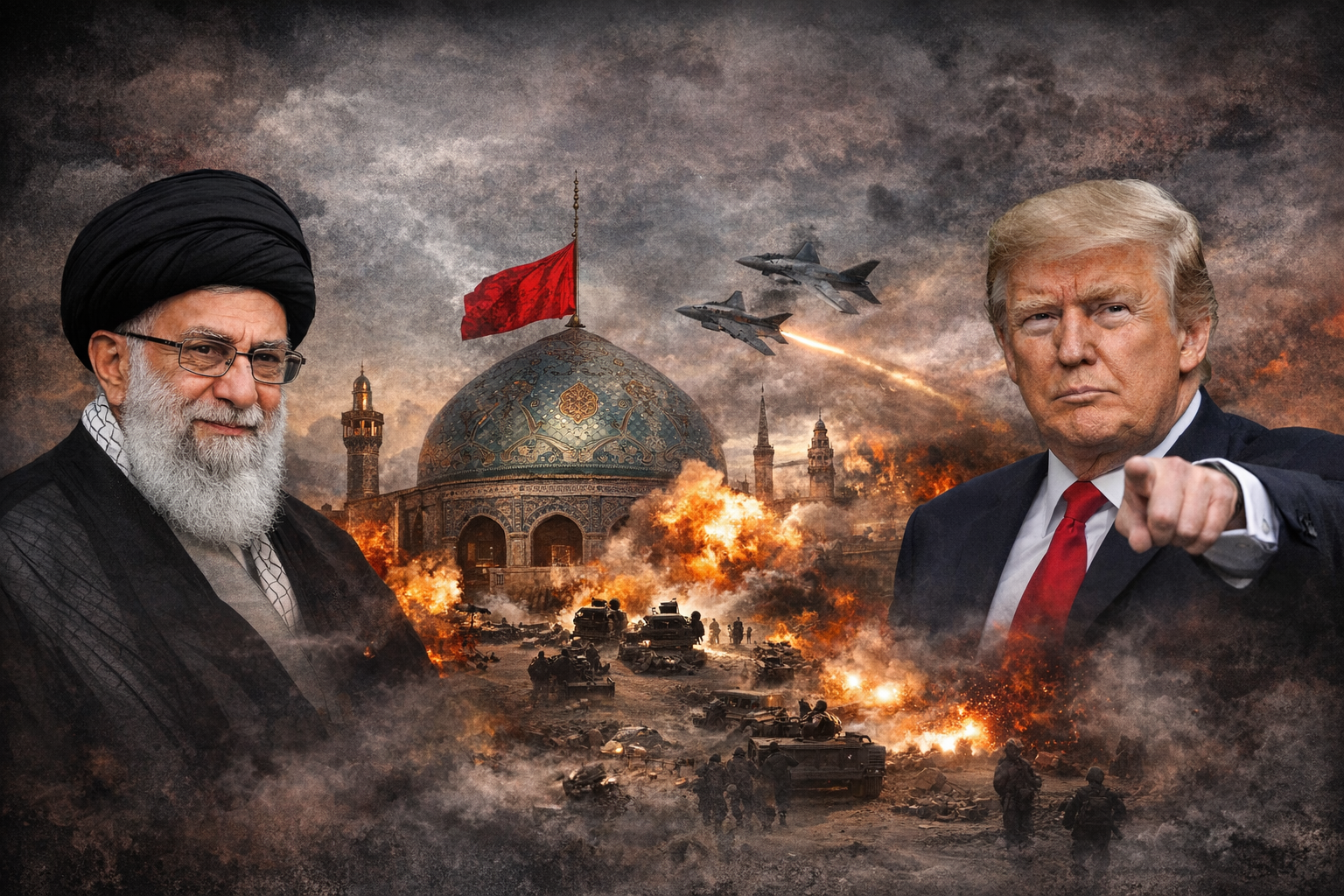 Iran–Israel War : Ayatollah Ali Khamenei यांच्या मृत्यूच्या वृत्तानंतर तणाव वाढला; Donald Trump यांच्याविरोधात फतव्याची चर्चा